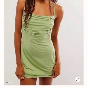 Free People Set Me Up Mini Dress NWT Large